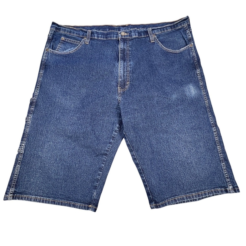 Dickies Blue Denim Carpenter Utility Shorts Mens 42